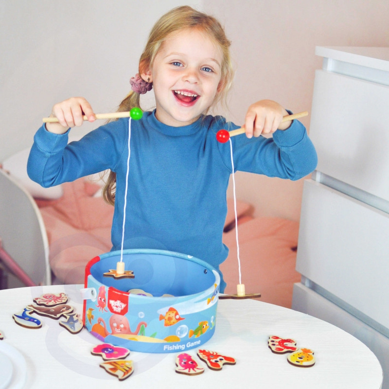 TOOKY TOY Рыболовная игра Рыбалка