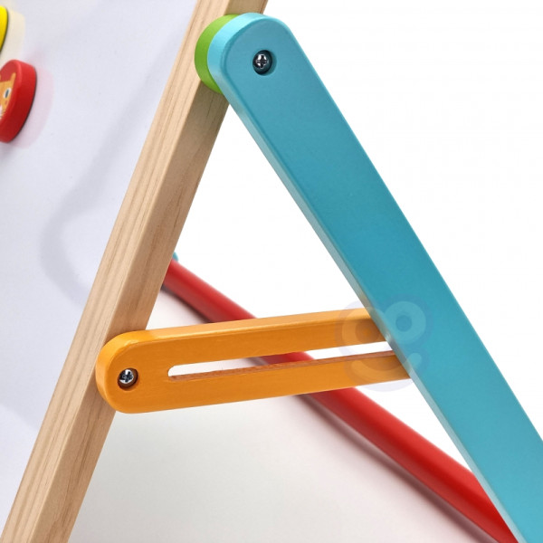 TOOKY TOY Edukacinė 2-in-1 magnetinė kreidinė lenta vaikams Magnetai Kempinė 6 el. TOOKY TOY Edukacinė 2-in-1 magnetinė kreidinė lenta vaikams Magnetai Kempinė 6 el.