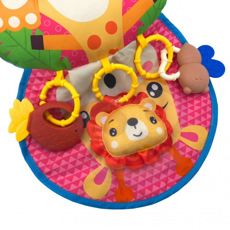 WOOPIE BABY pagalvėlė Rogal Interaktyvus edukacinis kilimėlis Rattle Teether