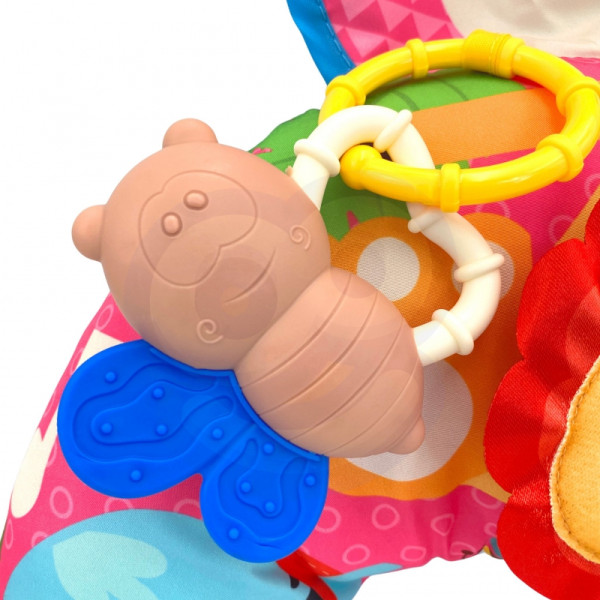 WOOPIE BABY pagalvėlė Rogal Interaktyvus edukacinis kilimėlis Rattle Teether WOOPIE BABY pagalvėlė Rogal Interaktyvus edukacinis kilimėlis Rattle Teether