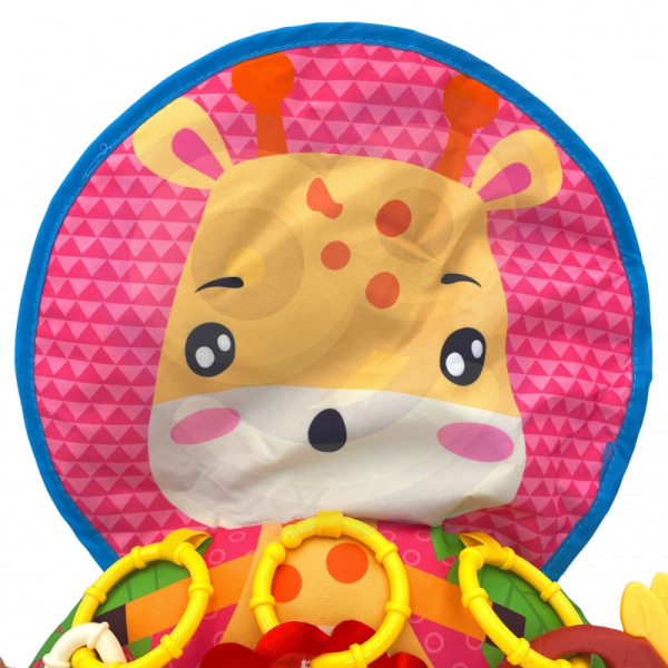WOOPIE BABY pagalvėlė Rogal Interaktyvus edukacinis kilimėlis Rattle Teether WOOPIE BABY pagalvėlė Rogal Interaktyvus edukacinis kilimėlis Rattle Teether
