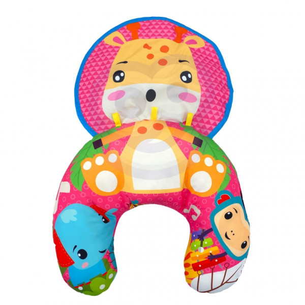 WOOPIE BABY Подушка-круассан Интерактивный обучающий коврик Погремушка Прорезыватель