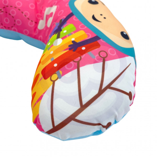 WOOPIE BABY Подушка-круассан Интерактивный обучающий коврик Погремушка Прорезыватель