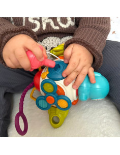 WOOPIE BABY Montessori sensorinis kubas 8in1 2