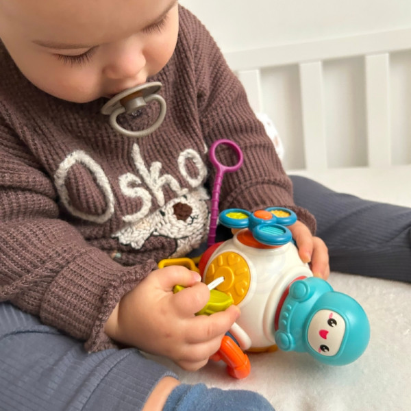 WOOPIE BABY Montessori sensorinis kubas 8in1 WOOPIE BABY Montessori sensorinis kubas 8in1