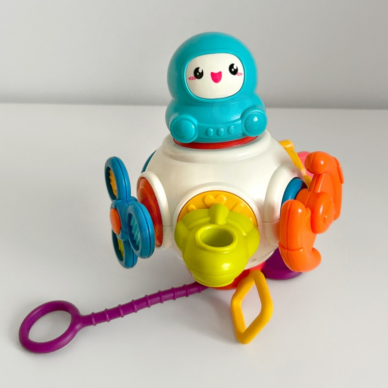 Сенсорный кубик Монтессори WOOPIE BABY 8 в 1