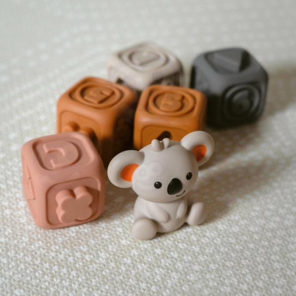 WOOPIE BABY Edukacinis piramidžių rinkinys Sensoriniai blokai 2in1 Dantų krapštukas Skaičiai WOOPIE BABY Edukacinis piramidžių rinkinys Sensoriniai blokai 2in1 Dantų krapštukas Skaičiai