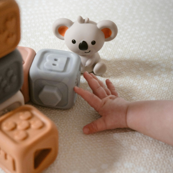 WOOPIE BABY Edukacinis piramidžių rinkinys Sensoriniai blokai 2in1 Dantų krapštukas Skaičiai WOOPIE BABY Edukacinis piramidžių rinkinys Sensoriniai blokai 2in1 Dantų krapštukas Skaičiai