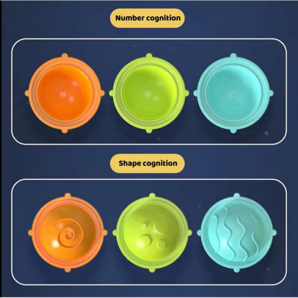 WOOPIE BABY Space Spinner Pop-it Sensory Toy Keičiamas 3 vnt. WOOPIE BABY Space Spinner Pop-it Sensory Toy Keičiamas 3 vnt.