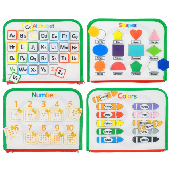 WOOPIE Монтессори-образовательная книга-чемодан — рождественское издание