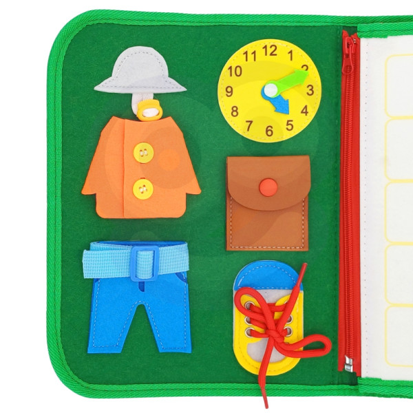 WOOPIE Монтессори-образовательная книга-чемодан — рождественское издание