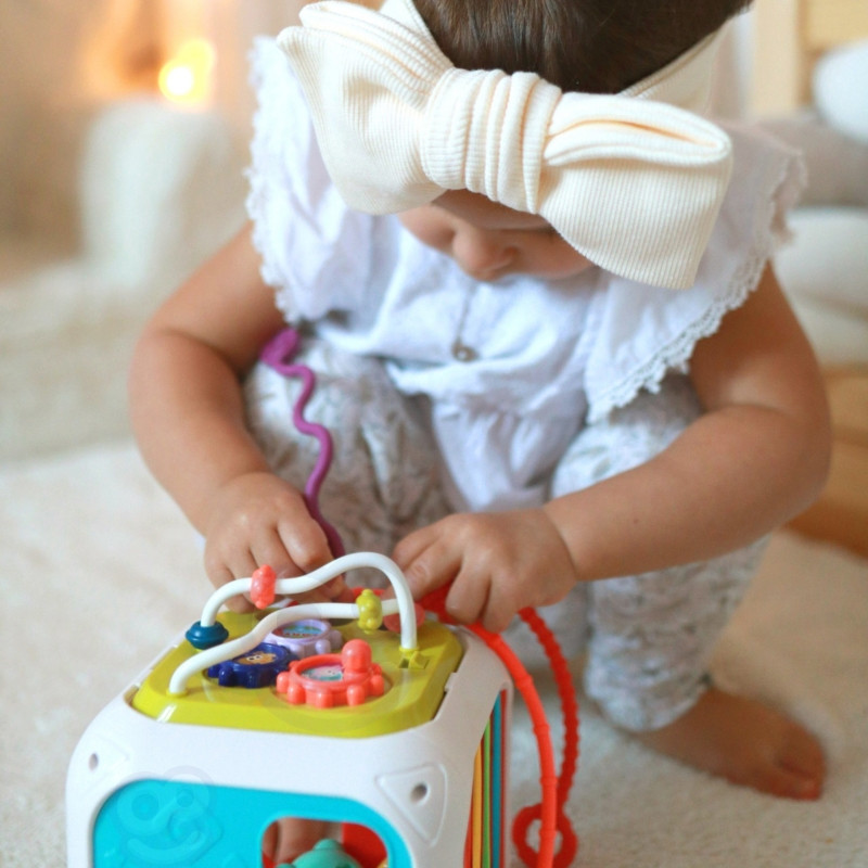 WOOPIE BABY sensorinis edukacinis veiklos kubas