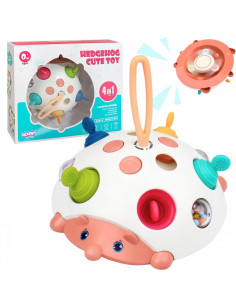 WOOPIE BABY Sensory 4-in-1 ežiukas "Pop-it" aktyvuojantis žaislas