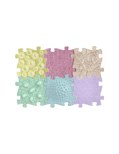 WOOPIE Mata Sensoryczna Ortopedyczna Puzzle 6 elementy 2