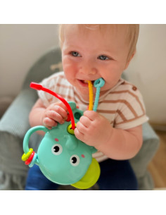 WOOPIE BABY Gryzak Sensoryczny Słonik Montessori 4w1 2