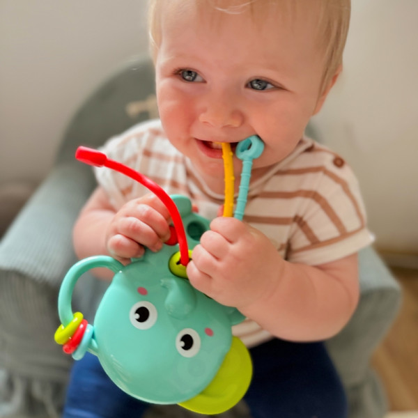 WOOPIE BABY Montessori sensorinis kramtukas "Drambliukas" WOOPIE BABY Montessori sensorinis kramtukas "Drambliukas"