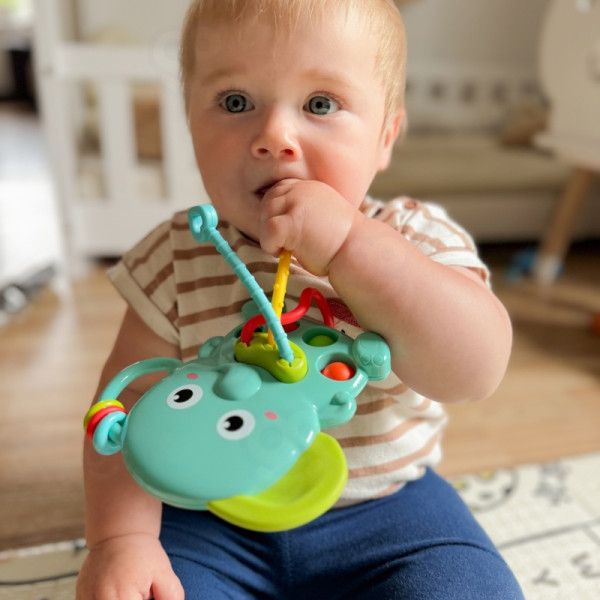 WOOPIE BABY Montessori sensorinis kramtukas "Drambliukas" WOOPIE BABY Montessori sensorinis kramtukas "Drambliukas"