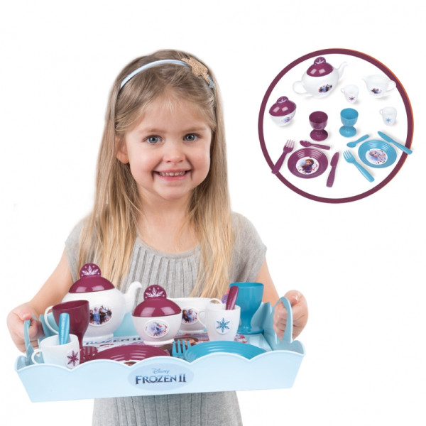 Поднос SMOBY Frozen II с принадлежностями для посуды XL