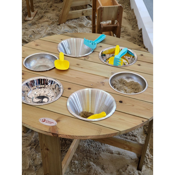 CLASSIC WORLD EDU Edukacinis sodo stalas 6 funkcijos Žaidimo smėlis Skysti akmenys CLASSIC WORLD EDU Edukacinis sodo stalas 6 funkcijos Žaidimo smėlis Skysti akmenys