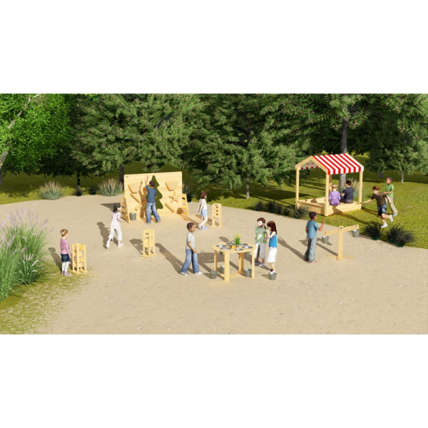CLASSIC WORLD EDU Edukacinis sodo stalas 6 funkcijos Žaidimo smėlis Skysti akmenys CLASSIC WORLD EDU Edukacinis sodo stalas 6 funkcijos Žaidimo smėlis Skysti akmenys