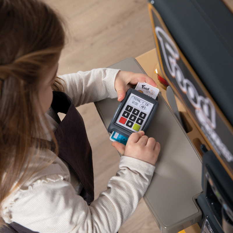 Детский ресторан-бар SMOBY 2 в 1, аксессуары для кухни и столовой