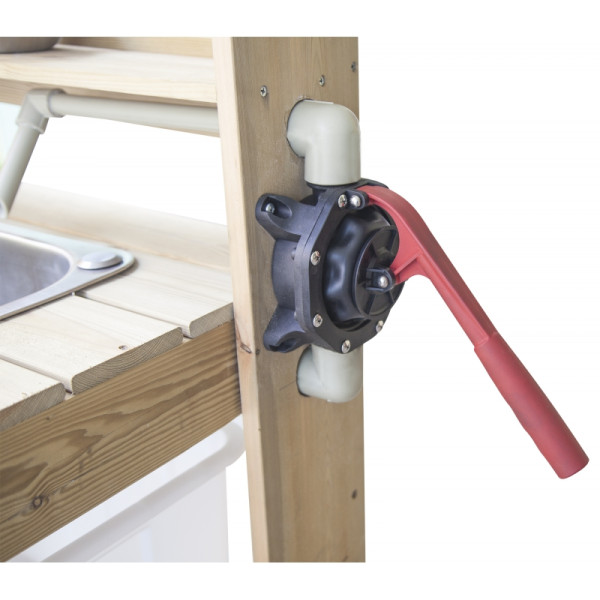 CLASSIC WORLD EDU Большая деревянная мойка для кухни Real Water