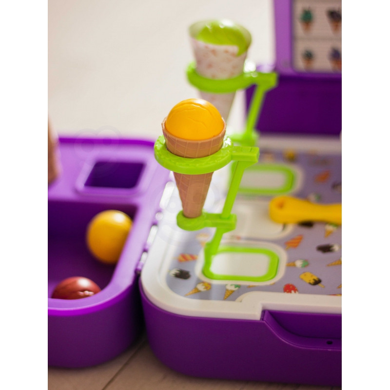 WOOPIE Мороженое 3 в 1, кухонный магазин, портативное, 62 предмета.