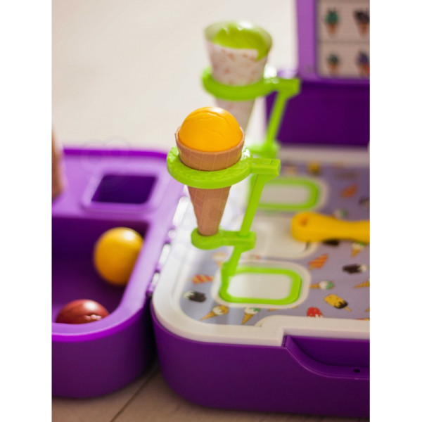 WOOPIE Мороженое 3 в 1, кухонный магазин, портативное, 62 предмета.