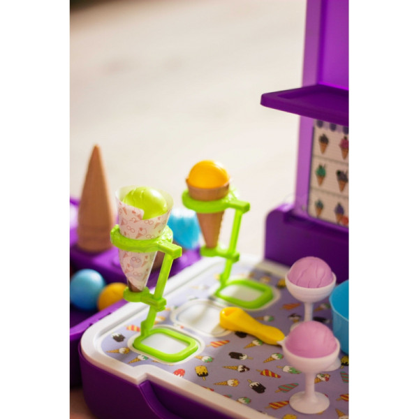 WOOPIE Мороженое 3 в 1, кухонный магазин, портативное, 62 предмета.
