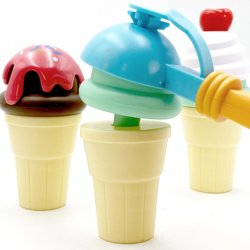 Набор для приготовления мороженого WOOPIE, пазл «Кафе-мороженое», 15 предметов.