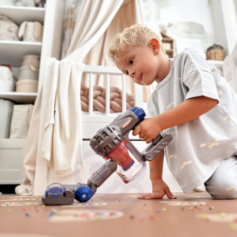 WOOPIE Интерактивный вертикальный пылесос 3-в-1 для детей с функцией всасывания