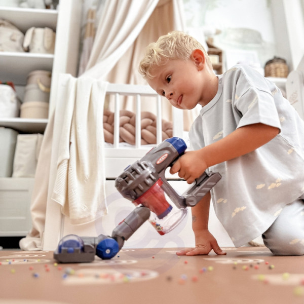 WOOPIE Интерактивный вертикальный пылесос 3-в-1 для детей с функцией всасывания