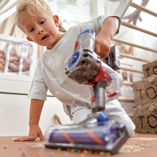 WOOPIE Интерактивный вертикальный пылесос 3-в-1 для детей с функцией всасывания