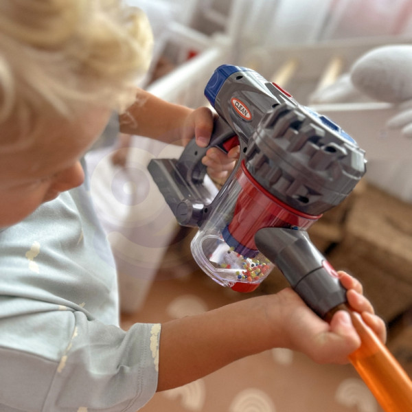 WOOPIE Интерактивный вертикальный пылесос 3-в-1 для детей с функцией всасывания