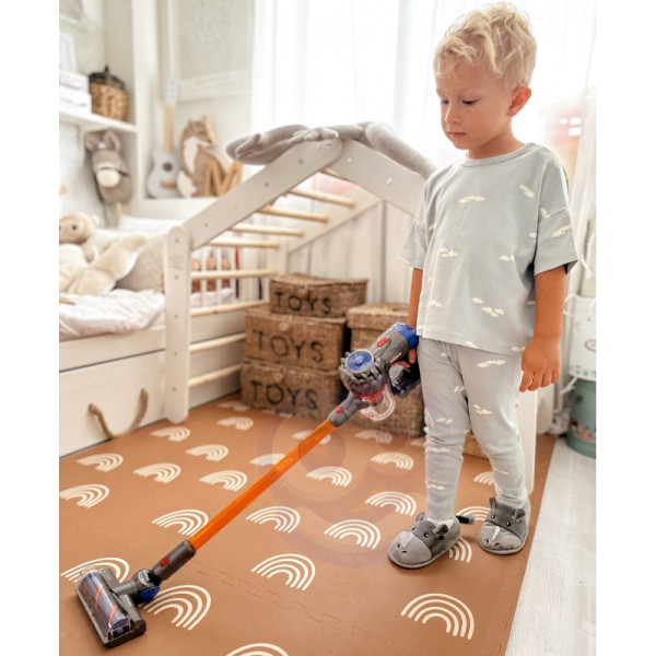 WOOPIE Интерактивный вертикальный пылесос 3-в-1 для детей с функцией всасывания