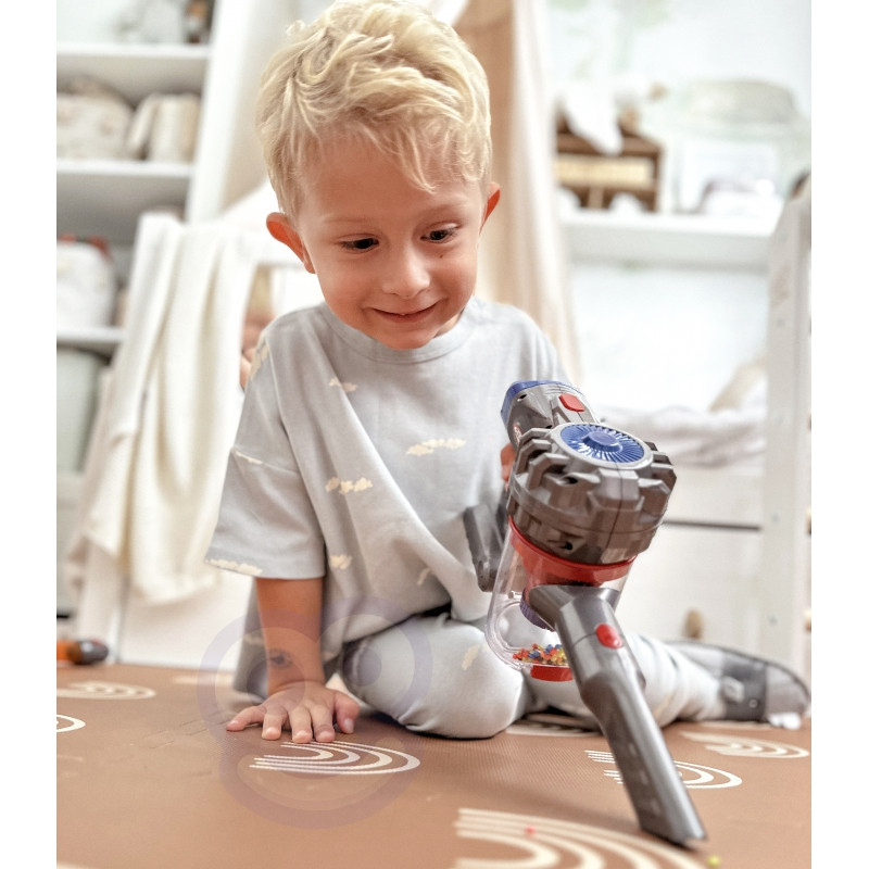 WOOPIE Интерактивный вертикальный пылесос 3-в-1 для детей с функцией всасывания