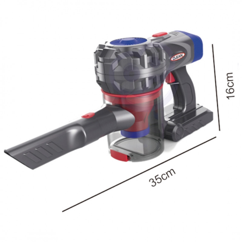 WOOPIE Интерактивный вертикальный пылесос 3-в-1 для детей с функцией всасывания