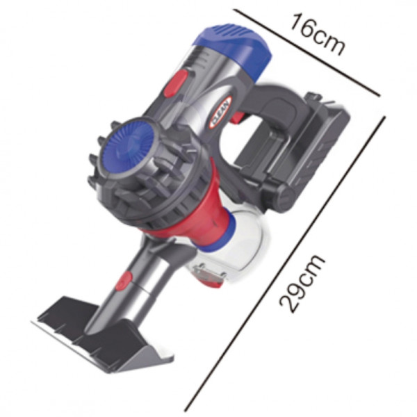 WOOPIE Интерактивный вертикальный пылесос 3-в-1 для детей с функцией всасывания