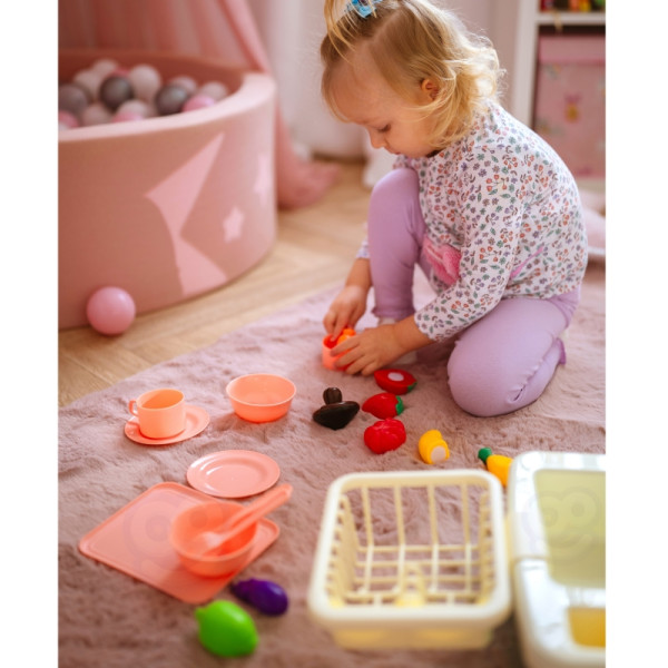 Кухонная мойка WOOPIE 2-в-1 с водопроводным краном, синяя