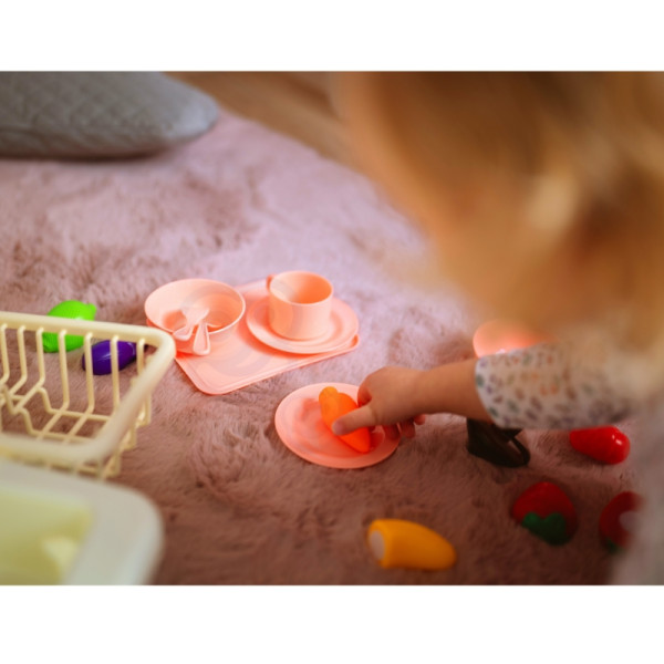 Кухонная мойка WOOPIE 2-в-1 с водопроводным краном, синяя