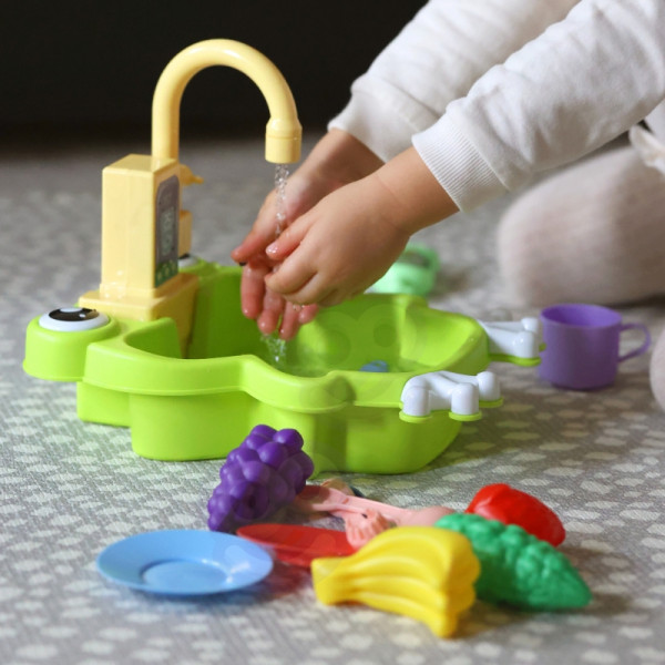 Кухонная мойка WOOPIE Frog с функцией подачи воды на батарейках, 14 шт.