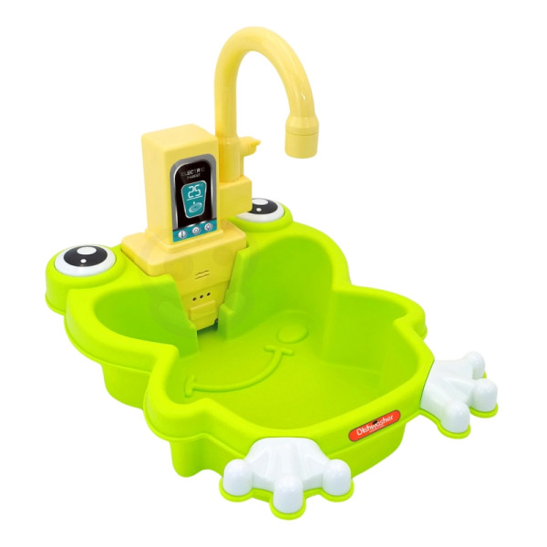 Кухонная мойка WOOPIE Frog с функцией подачи воды на батарейках, 14 шт.