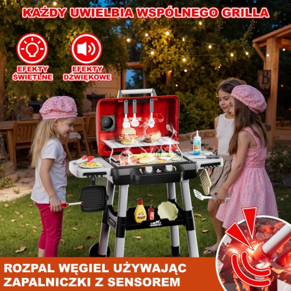 WOOPIE Grilis Sodo virtuvė Interaktyvus LED rinkinys XL 31 el.