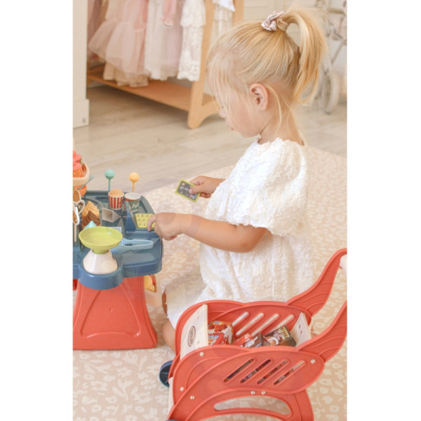 WOOPIE Supermarket Pirkinių vežimėlis Ledai Saldumynai + 40 akc.