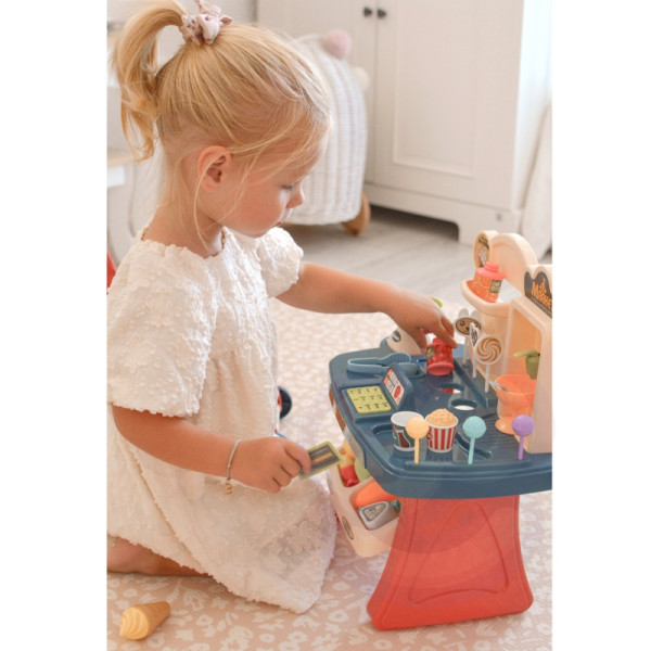 WOOPIE Supermarket Pirkinių vežimėlis Ledai Saldumynai + 40 akc.