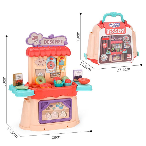 WOOPIE Confectionery Ice Cream Shop 3in1 Bag 25 el.