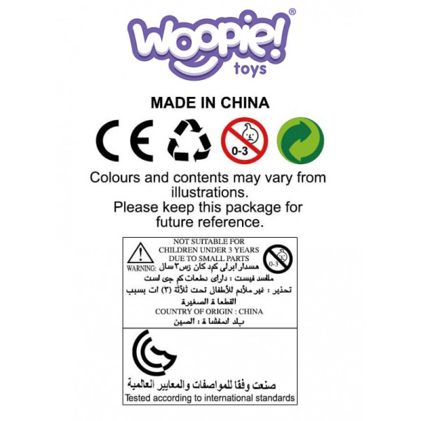 WOOPIE Confectionery Ice Cream Shop 3in1 Bag 25 el.
