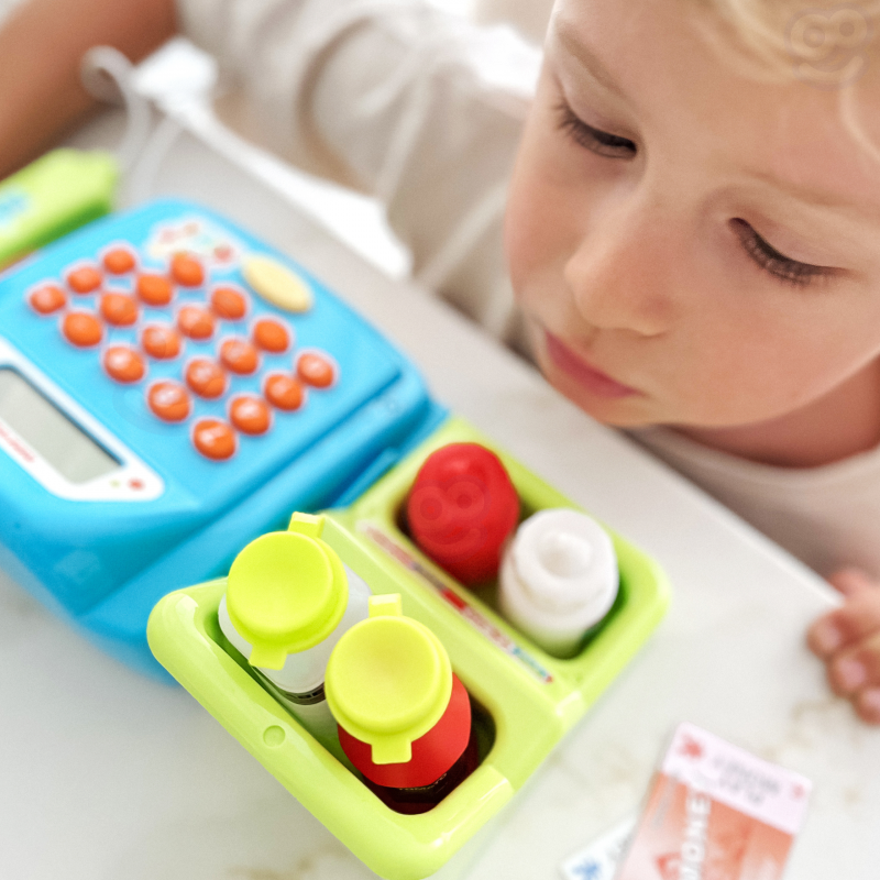 Кассовый аппарат WOOPIE с полкой и аксессуарами