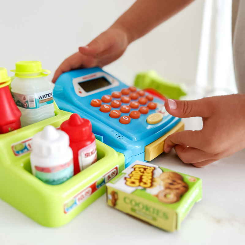 Кассовый аппарат WOOPIE с полкой и аксессуарами