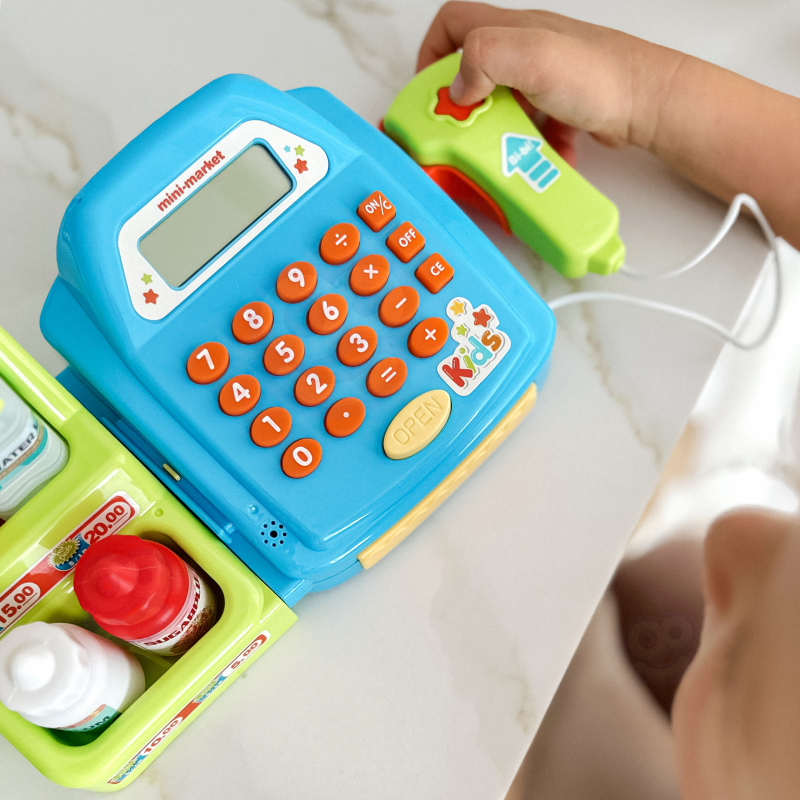 Кассовый аппарат WOOPIE с полкой и аксессуарами